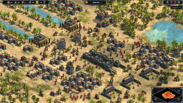 Pictured: A gameplay screenshot from Age of Empires: Definitive Edition.