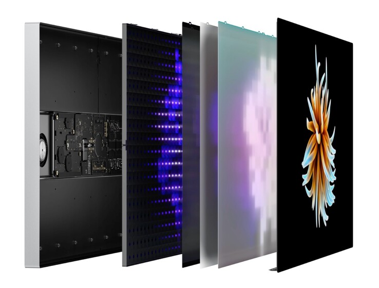 The new Apple Studio is likely to feature a mini-LED backlight, much like the Pro Display XRD shown here. (Image source: Apple)