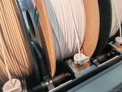 The AMS 2 Pro also works with cardboard spools