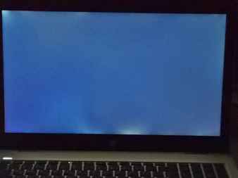 IPS display with visible halos