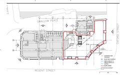 The proposed ground floor of Microsoft&#039;s flagship London store (Source: City of Westminster Council)