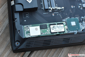 The internal M.2 SSD