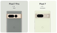 The Pixel 7 series will launch in four colourways, with exclusives for the Pixel 7 and Pixel 7 Pro. (Image source: Google)