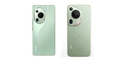 The &quot;Honor 200 Pro&quot; (left) next to a Pura 70 Ultra. (Source: MyplaceMyworld via Twitter/X)