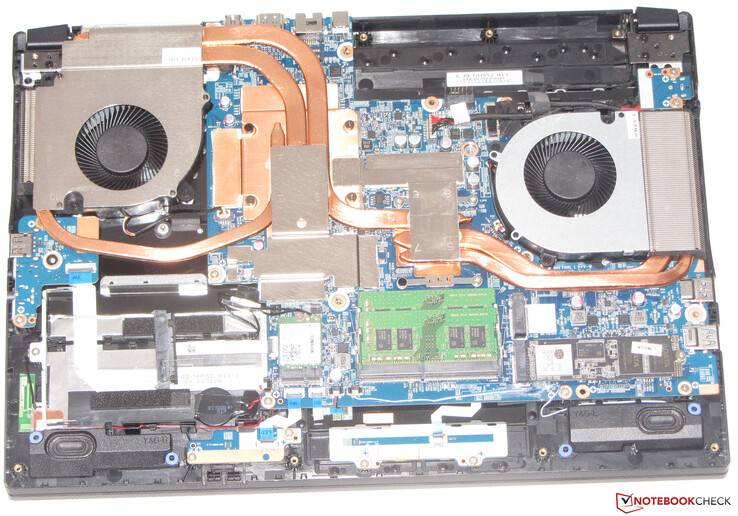 The interior of the Gigabyte A5 X1