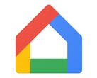 The Google Home logo is shown as Google rolls out a March update that adds “Live Search” for live camera streams to Google Home Premium Advanced.