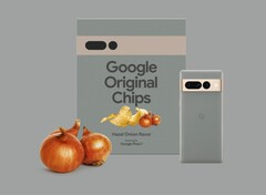 The 'Google Original Chips' come in four flavours that match the Pixel 7 and Pixel 7 Pro's launch colours. (Image source: Google)