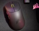 Corsair Sabre V2 Pro Ultralight gaming mouse on mouse mat