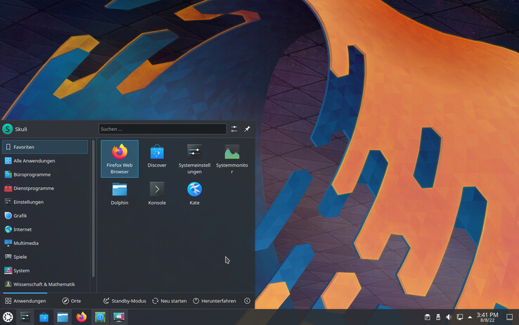 A look at the KDE Plasma 5 desktop from Kubuntu (Image: Kubuntu).