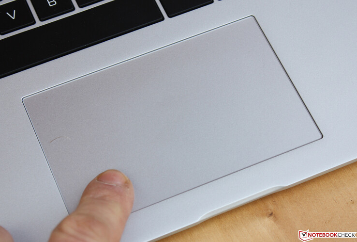 Great touchpad with a very clear actuation point