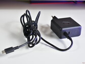 The wall mounted USB-C charger of the Lenovo ThinkPad X9-15p Gen 1 Aura Edition