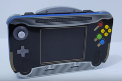 Ben Heck's custom made N64 Portable. (Image source: YouTube)