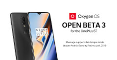 The latest Open Beta for the OnePlus 6T (and 6) is now available. (Source: OnePlus)