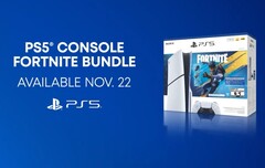 The PS5 Console Fortnite Flowering Chaos Bundle has cosmetics that will be exclusive to PlayStation for a year. (Image source: PlayStation)