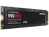 The new 4TB version of the 990 Pro SSD has never been cheaper on Amazon (Image: Samsung)