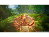 A screenshot from the Dragon Quest I and II HD-2D remake collection that shows off the unique art style of the game. (Image Source: Square Enix)