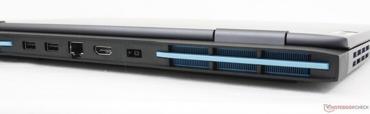 Rear: USB-A 3.2 Gen. 2 (10 Gbps), RJ-45 Gigabit, HDMI 2.1, AC adapter
