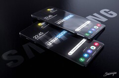 Samsung concept. (Image source: LetsGoDigital/Snoreyn)