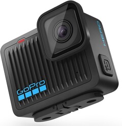The GoPro Hero has a small viewfinder but no front-mounted display. (Image source: Amazon via TechstoriesIndia)
