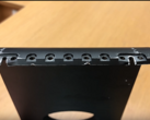 Apple severely damaged the stand to an iMac Pro during a repair. (Source: Snazzy Labs - YouTube)