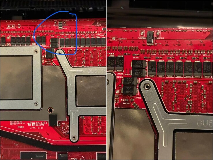 Before (left) and after (right) the shunt mod. (Image source: thatavidreadertrue on Reddit)