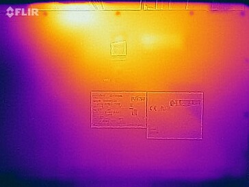 Heat map under load - bottom