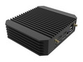 The fanless design includes heat-dissipating fins made of aluminum. (Source: Tranquil)