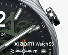 A close-up of the Xiaomi Watch S5.