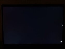Moderate uneven backlight bleeding