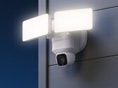 The eufy Security Floodlight Cam E30 has arrived in the US. (Image source: eufy)