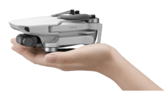 The DJI Mavic Mini is no bigger than your average smartphone. (Source: DJI)