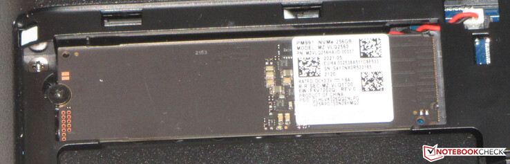 An NVMe SSD serves as the system drive.