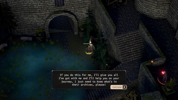 An image showing an environment in Heretical.