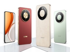 The Honor X70 Refresh Edition (pictured) has the same design as the Honor X70.