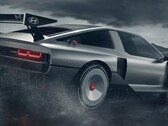 The Hyundai N Vision 74 has a hydrogen fuel cell and a battery pack. (Image source: Hyundai)
