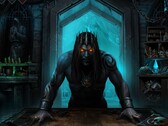 A modified image showing the necromancer Iratus in Iratus: Lord of the Dead.