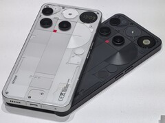 The Nothing Phone (3) will come in two colorways: black and white (Image source: Notebookcheck)