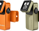 The Olight Oclip 2 Pro (L) and Oclip 2 Ultra (R) come with tilting heads and rotating clips for convenient light aiming.