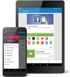 Opera Max app on smartphone and tablet, Opera Max discontinued mid-August 2017