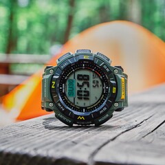 The Casio Pro Trek PRG-340-3
