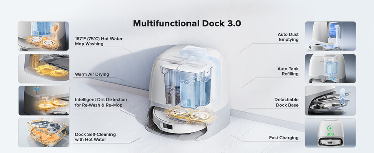 The Roborock Qrevo Curv S5X is cheaper than its predecessor. (Image source: Roborock)