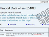 Samsung Z5 SM-Z510FD cargo document image leak