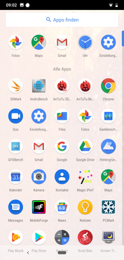 Default app drawer