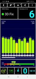 GPS Test outdoors