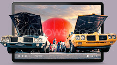 A Tab P12 with Matt Display render. (Source: WindowsReport)