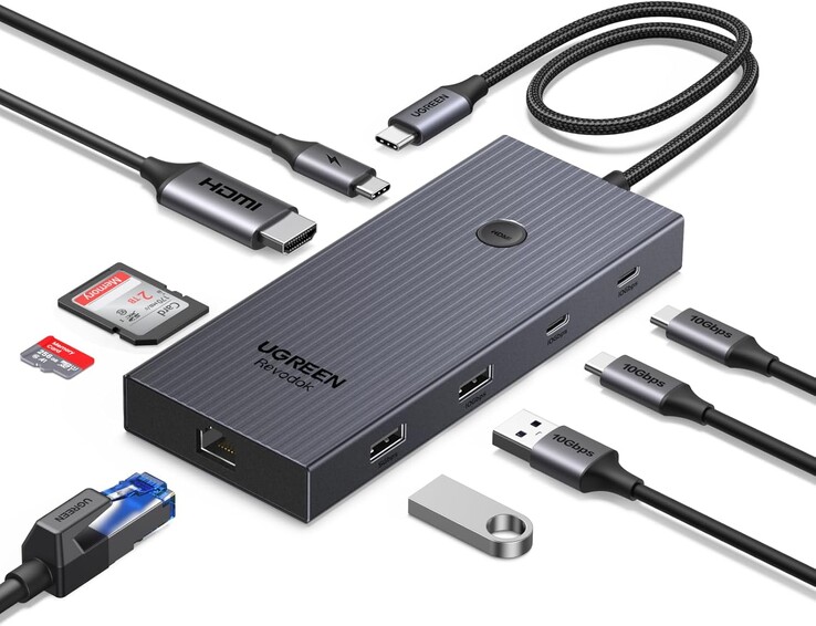 The new Ugreen Revodok Pro 109 USB-C Hub. (Image source: Ugreen)