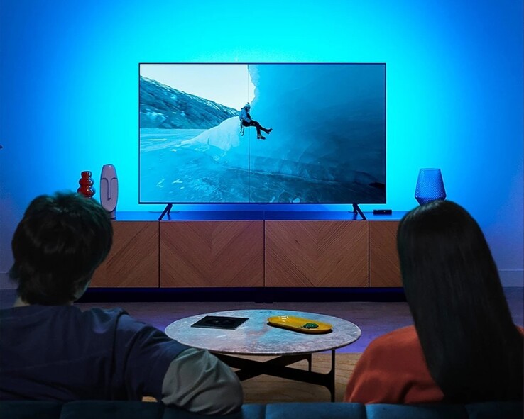 The WiZ HDMI sync box starter kit creates colored lighting effects. (Image source: Very)