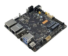 The ASUS Tinker Board 3 is much larger than its predecessor. (Image source: ASUS)