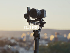 The RS 5 comes in a single black finish. (Image source: DJI)