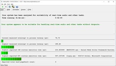 Maximum latency after 10 seconds of Prime95